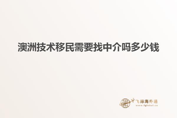 澳洲技术移民需要找中介吗多少钱