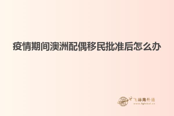 疫情期间澳洲配偶移民批准后怎么办