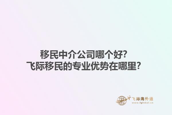 移民中介公司哪个好？飞际移民的专业优势在哪里？1.jpg